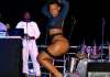 Savage! South African Pantless Dancer Zodwa Wabantu Yanks Off Concert Goer’s Wig For Pouring A Drink On Her (Video)