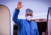 Just In: Buhari Flies Out To London For Medical Appointment