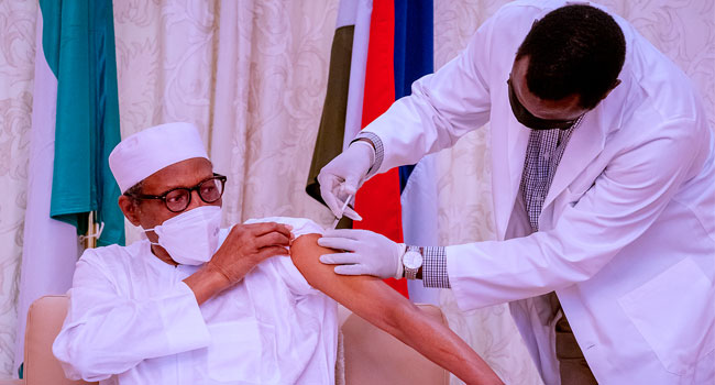 2 Cases Of Omicron COVID Variant Confirmed In Nigeria – NCDC 1 Buhari Second Dose Of COVID-19 Vaccine