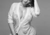Hurricane! Sexy Caroline Danjuma Flaunts Stunning Curves And Boobs In Sheer Shirtdress Snap