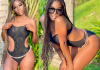 Sophia Momodu Is A Sexy Beauty In Black Swimsuit Sophia Momodu