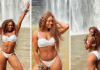 Osas Ighodaro flaunts natural resources in bikini