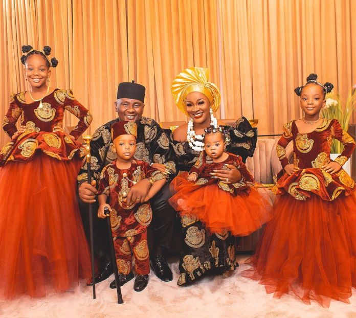 #SoCute! Chacha Eke Has The Perfect Igbo Family 11