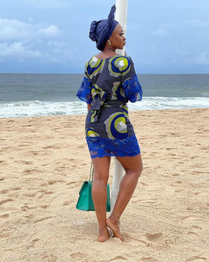 Kate Henshaw Defines A Perfect Sweet 16 In This Oleku Attire 1 kate henshaw