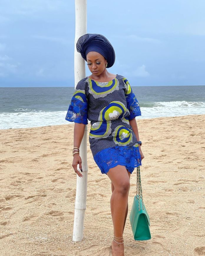 Kate Henshaw Defines A Perfect Sweet 16 In This Oleku Attire 3
