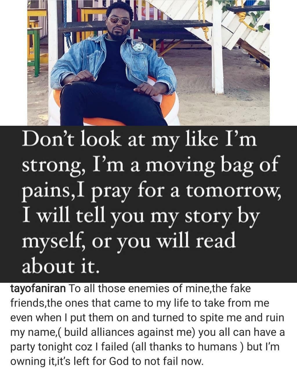 “I Was Threatened To Shut Up" - Tayo Faniran Slams Organizers Of Big Brother Africa Claims He Was Cheated Out Of Winning The Show 3