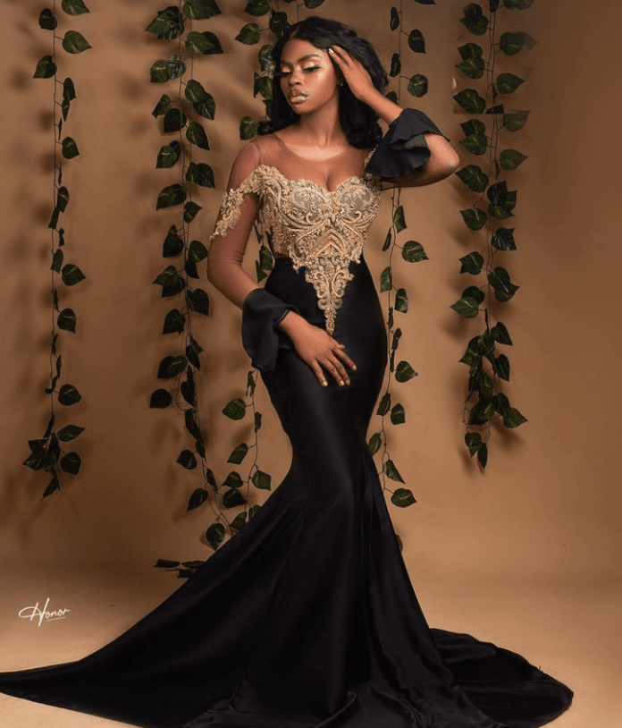 Get Up To Speed On Black Aso Ebi Trends With These 12 Styles Screaming Style And Class 1 Black Aso Ebi Style