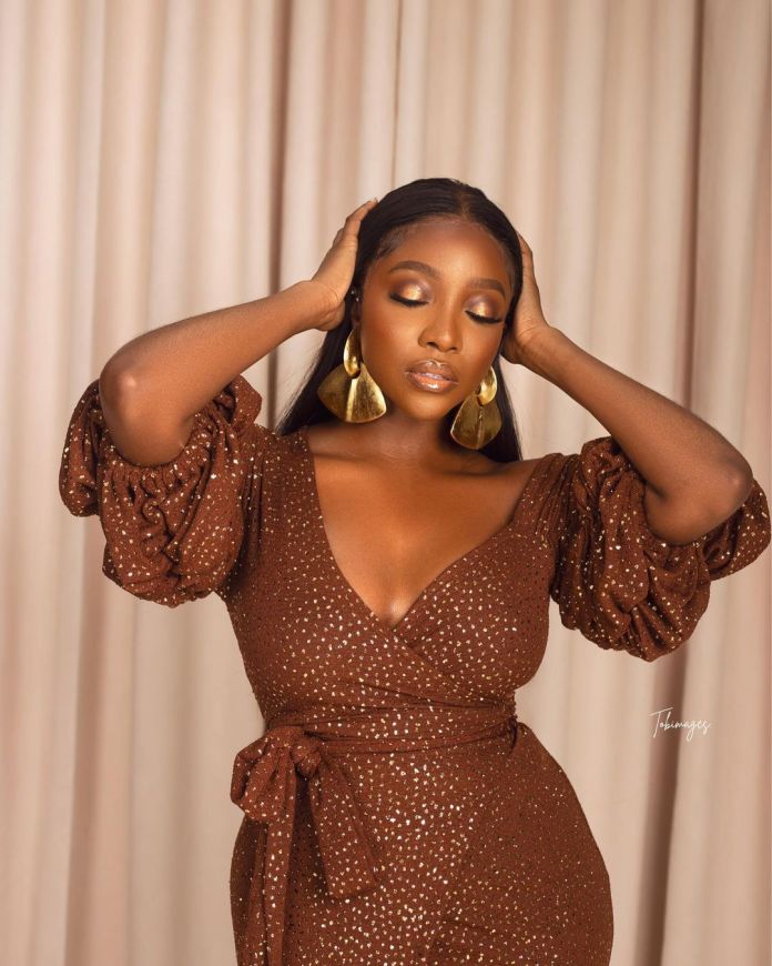 Baby! Ini Dima-Okojie Be Making Brown Look Divine 1