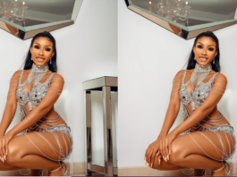 Ronke Tiamiyu Is A Glittering Diamond In This Silver Piece