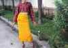Street Style: Eku Edewor Aso-Oke’s Style Edgy And Fabulous