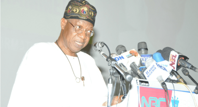 Lai Mohammed alert Independence Day