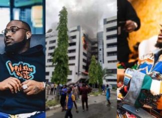 “Chai Dem Office Popsi” – Davido Laments His Father’s N500m Donation To FG After Accountant General’s Office Fire