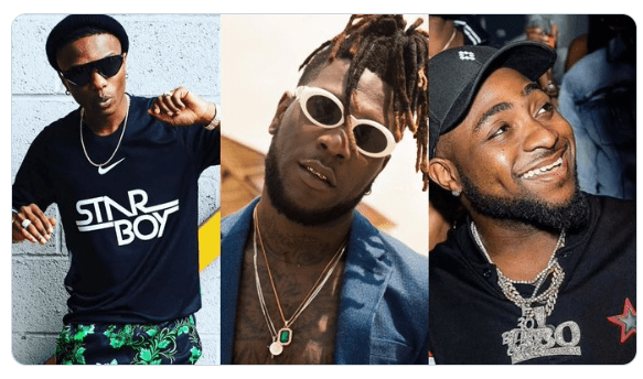 Wizkid And Davido Ignored As Burna Boy Bags Two Grammy 2023 Nominations