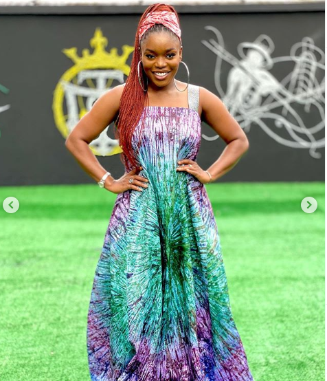 Bisola Aiyeola Shows Us How To Blend Traditional And Mordern Glam In Adire 4