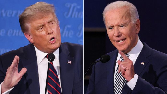 Joe Biden and Donald Trump