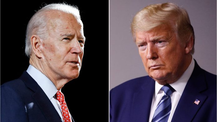 Donald Trump and Joe Biden