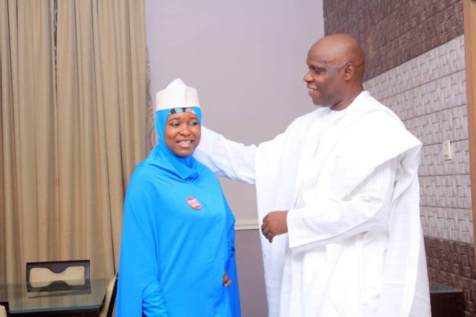 Aisha Yesufu and hubby, Aliu