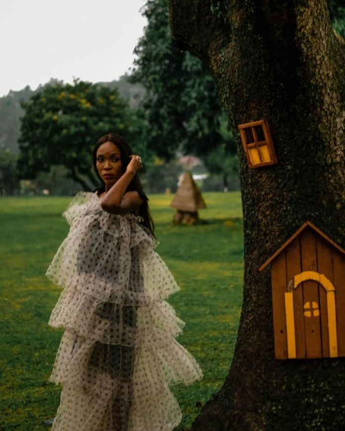 Lala Akindoju's Maternity Wardrobe Was The Definition Of Effortlessly Stylish And Elegant 