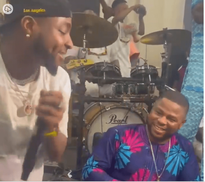 Yinka Ayefele Hails Davido As They Meet In US