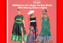 KOKOnistas Let's Begin The New Month With Alluring Ankara Styles