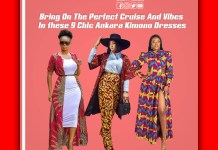 Ankara Maxi Kimono Dress KOKO TV NG 12