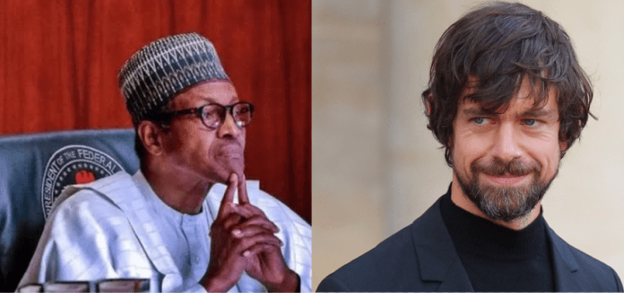 Buhari and Jack Dorsey