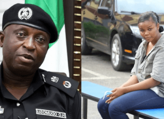 CSP Odumosu and alleged murderer of Super TV CEO, Chidinma