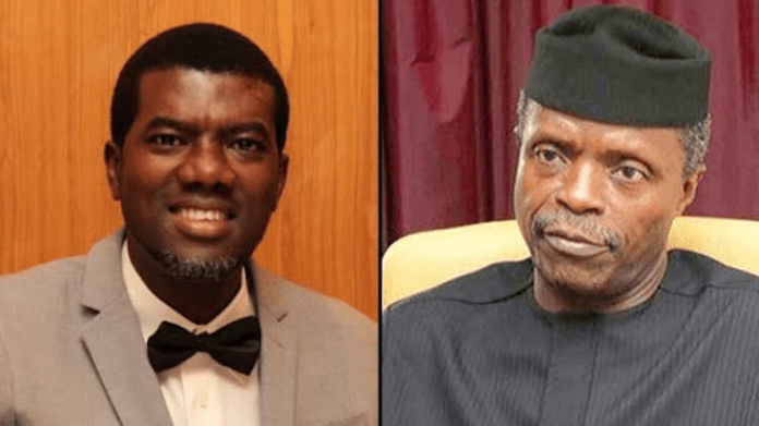 Reno Omokri and Yemi Osinbaj