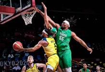 Tokyo Olympics: Australia Beats Nigeria’s D’Tigers 84-67 In Opening Game
