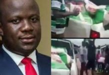 Nigerians, See Your Mates! Ghanaian Youths Reject Rice From Lawmaker, Demand Jobs