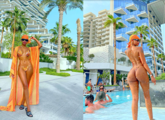 Lord, Fill Me With Your Holy Spirit – Huddah Monroe Sets Social Media Ablaze With Bikini Snaps
