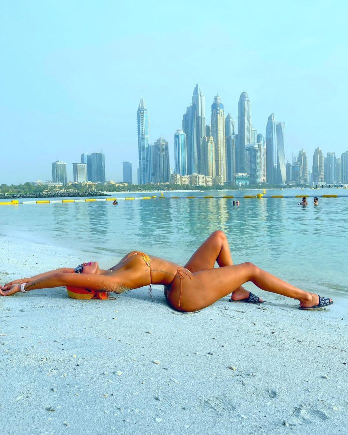  Huddah Monroe Sets Social Media Ablaze With Bikini Snaps