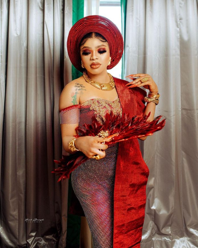 Bobrisky Looks Good, No Filter - Instagram Critic Changes Words After Meeting Mummy Of Lagos 1 bobrisky