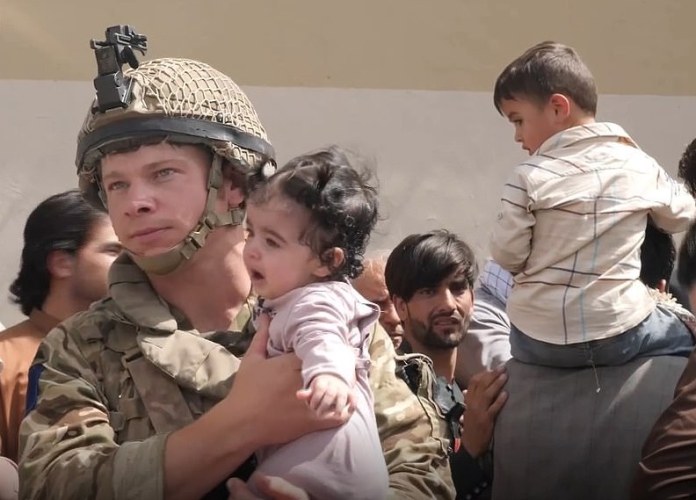 Desperate Afghans 'Crushed To Death' In Stampede At Kabul Airport 5
