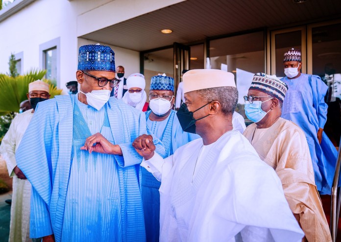 President Buhari and Vice President Osinbajo