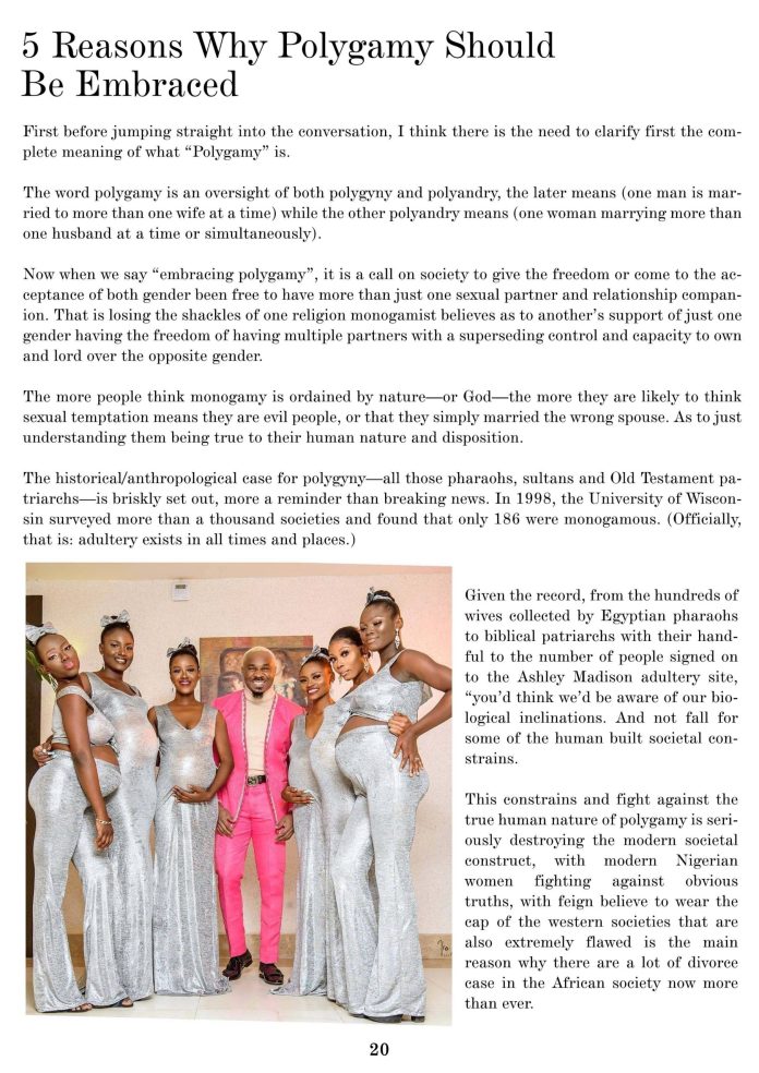 KOKO Weekly: Is Embracing Polygamy The Solution To Babymama And Side-chic Wahala 20