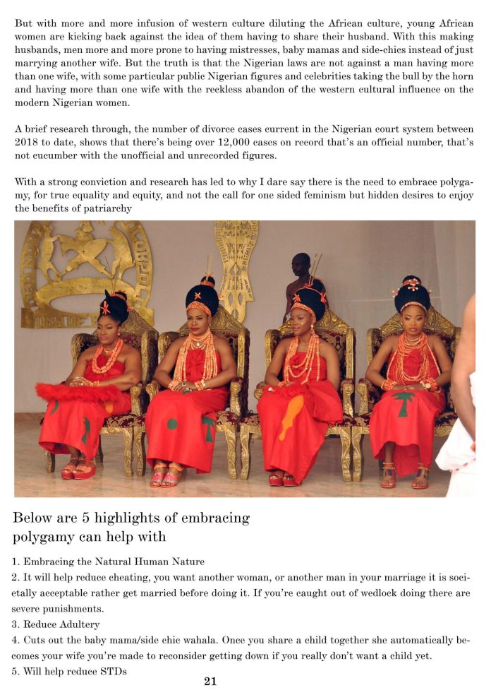 KOKO Weekly: Is Embracing Polygamy The Solution To Babymama And Side-chic Wahala 21