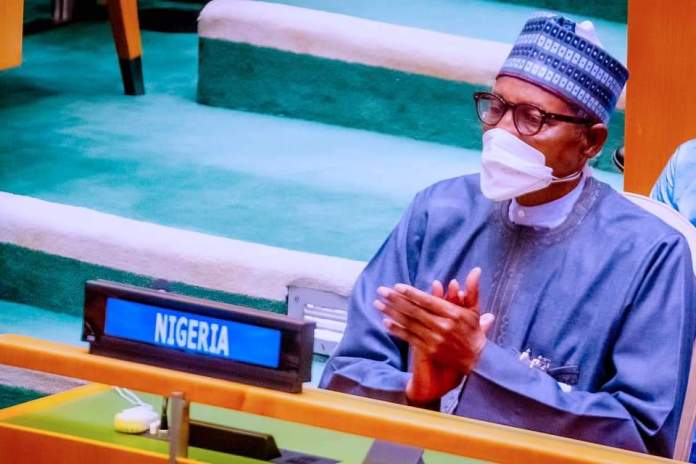 Buhari at 76th UNGA