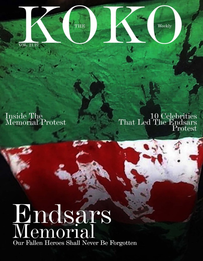 KOKO Weekly: Endsars Memorial - Our Fallen heroes Shall Never Be Forgotten 1