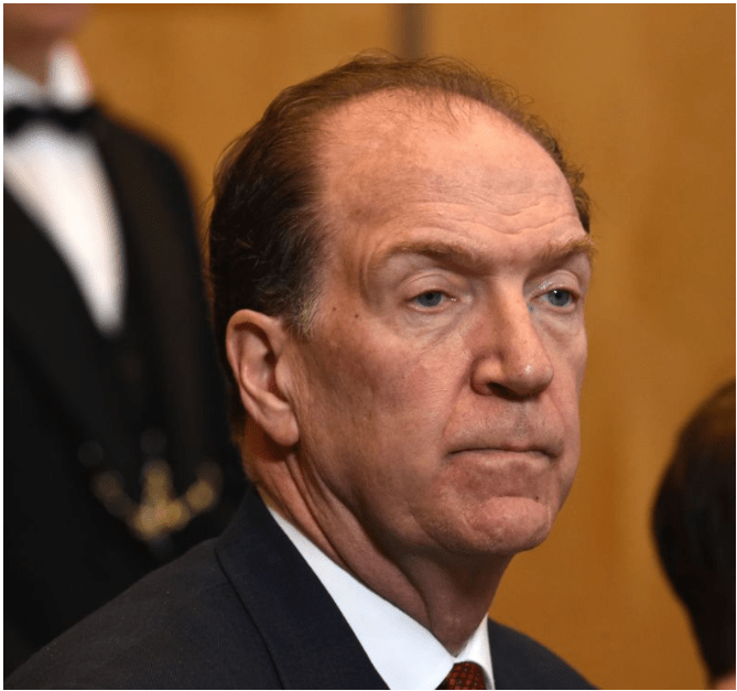 World Bank's David Malpass 