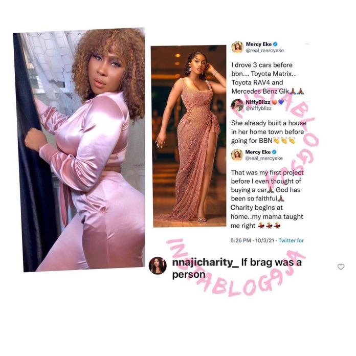 If Brag Was A Person - Actress Nnaji Charity Slams Mercy Eke After She Listed Her Achievement 2