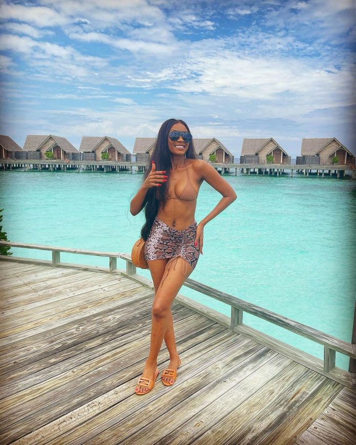 Ronke Tiamiyu Is All Shades Of Creamy Cuteness In This Sexy Bikini Two-Piece 3