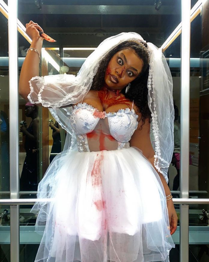 Haunted Looks!!! Check Out Your Fave Celebs Halloween Looks 1 Nigerian celebrities Halloween Looks