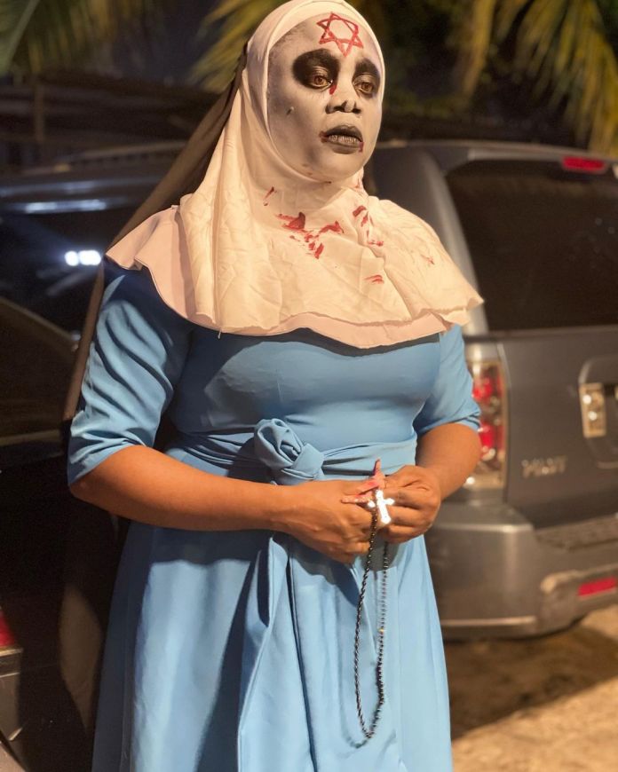 Nigerian celebrities Halloween Looks