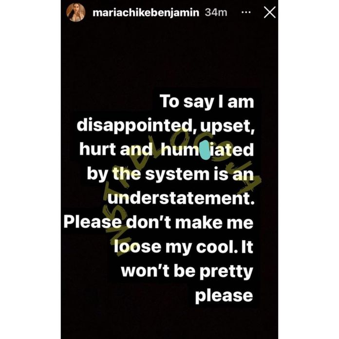 BBNaija Star Maria Chike Detain And Quarantined For COVID-19 In Ghana 3