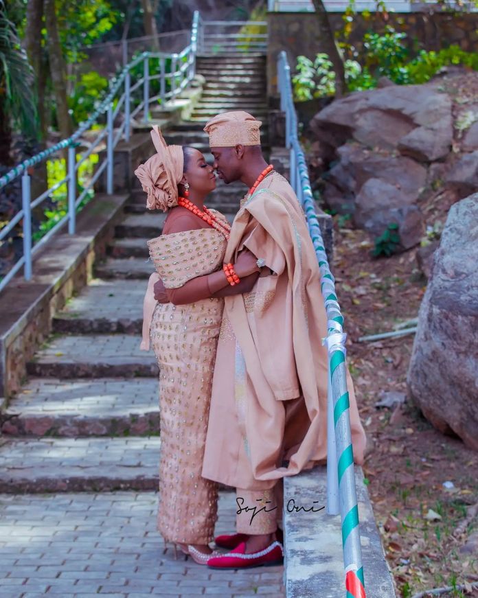  Lateef Adedimeji And Bimpe Oyebade's Traditional Wedding In Ado-Ekiti 