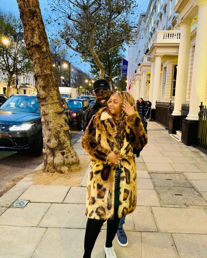 Despite The Challenges Of November, 2021 Remains Our Best Year Ever - Obi Cubana Writes In Cuddly Post With His Wife (Photos) 1 Obi Cubana and Wife Eby Lush