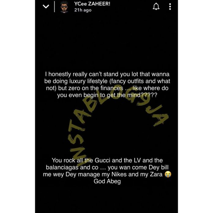 How Do You Do It? — Rapper Ycee Questions Broke Nigerians With Expensive Lifestyle 2