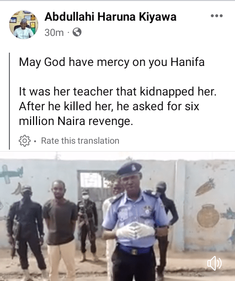 #JusticeForHanifa: 5-year-old Kano Girl, Hanifa Abubakar, Was Kidnapped And Killed By Her Schoolteacher... Police Exhume Body 4