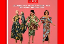 Celebrate Your Valentine Weekend With These 12 Sexy Ankara Styles